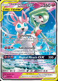 Card Keychain - Pokémon - Gardevoir & Sylveon Tag Team GX Full Art