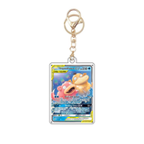 Card Keychain - Pokémon - Slowpoke & Psyduck Tag Team GX