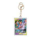 Card Keychain - Pokémon - Espeon & Deoxys Tag Team GX