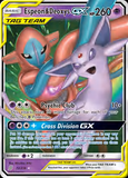 Card Keychain - Pokémon - Espeon & Deoxys Tag Team GX