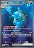 Card Keychain - Pokémon - Blastoise ex Special Illustration Rare (SIR)