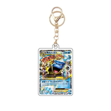 Card Keychain - Pokémon - Mega Blastoise EX Secret Rare (074/072) (Japanese)