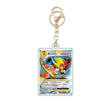 Card Keychain - Pokémon - Mega Pidgeot M EX Mach Cyclone attack, 063/087 (Japanese)