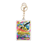 Card Keychain - Pokémon - Mega Blastoise EX Super Rare (Japanese)