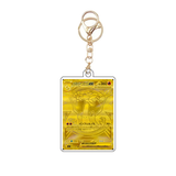 Card Keychain - Pokémon - Mega Charizard X Mega EX Full Art Gold Secret Rare (Japanese)