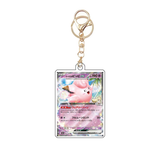 Card Keychain - Pokémon - Clefairy ex features Lillie (Japanese)