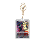 Card Keychain - Pokémon - Team Rocket's Mimikyu basic Art Rare (Japanese)