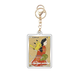 Card Keychain - Pokémon - Pikachu basic Ukiyo-e style art, Promo 227/S-P (Japanese)