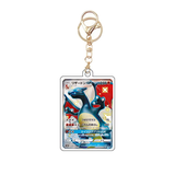 Card Keychain - Pokémon - Charizard GX Shiny variant (blue Charizard) (Japanese)