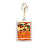 Card Keychain - Pokémon - Charizard Stage 2 Holofoil (Japanese)