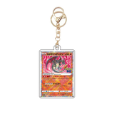 Card Keychain - Pokémon - Radiant Charizard Radiant Pokémon GO set, shiny (Japanese)