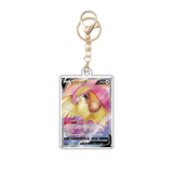 Card Keychain - Pokémon - Pidgeot V Full Art Secret Rare (Japanese)