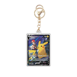 Card Keychain - Pokémon - Pikachu & Red V Character Super Rare (CSR) (Japanese)