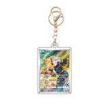 Card Keychain - Pokémon - Pikachu basic Character Rare featuring Akari (Japanese)