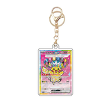 Card Keychain - Pokémon - Pikachu ex Terastallize, Special Art Rare (SAR) (Japanese)