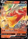Card Keychain - Pokémon - Blaziken V Rapid Strike