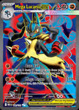 Card Keychain - Pokémon - Mega Lucario EX Full Art, Secret Rare 160/132