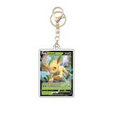 Card Keychain - Pokémon - Leafeon V holo foil