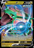 Card Keychain - Pokémon - Rayquaza V, basic Rapid Strike