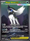 Card Keychain - Pokémon - Mega Absol EX Full Art Secret Rare (180/132)