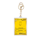 Card Keychain - Pokémon - Mega Gardevoir Mega EX Secret Rare Full Art Gold