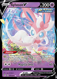 Card Keychain - Pokémon - Sylveon V Rapid Strike #490