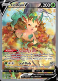 Card Keychain - Pokémon - Leafeon V, basic Alternate Art (Full Art)