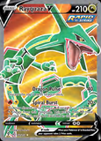 Card Keychain - Pokémon - Rayquaza V Rapid Strike style