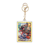 Card Keychain - Pokémon - Hisuian Arcanine basic Trainer Gallery with Adaman