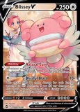 Card Keychain - Pokémon - Blissey V Trainer Gallery (with Nurse Joy)