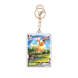 Card Keychain - Pokémon - Flareon VMAX Single Strike Promo SWSH180
