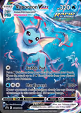Card Keychain - Pokémon - Vaporeon VMAX Rapid Strike, SWSH Black Star Promo