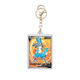 Card Keychain - Pokémon - Lucario V, basic SWSH Black Star Promo SWSH213