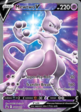 Card Keychain - Pokémon - Mewtwo V Black Star Promo SWSH229