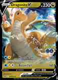 Card Keychain - Pokémon - Dragonite V Pokémon GO promo