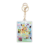 Card Keychain - Pokémon - Pikachu ex Promo, Pika-Pika Parade illustration