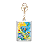 Card Keychain - Pokémon - Squirtle basic 30th Anniversary Promo (Japanese)
