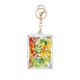 Card Keychain - Pokémon - Chikorita basic 25th Anniversary Promo 104/M-P (Japanese)