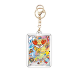 Card Keychain - Pokémon - Fennekin basic J Promo 117/M-P, charming artwork (Japanese)