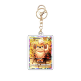 Card Keychain - Pokémon - Growlithe basic Illustration Rare