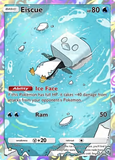 Card Keychain - Pokémon - Eiscue basic Full Art / Special Illustration Rare