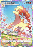 Card Keychain - Pokémon - Rapidash basic full art