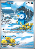 Card Keychain - Pokémon - Piplup basic Illustration Rare