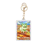 Card Keychain - Pokémon - Sprigatito basic Illustration Rare #657