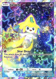 Card Keychain - Pokémon - Jirachi basic Full Art, starry background