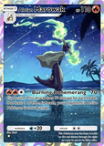 Card Keychain - Pokémon - Alolan Marowak regular Rainbow Rare full art