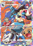 Card Keychain - Pokémon - Lucario Stage 1 Trainer Gallery Character Rare