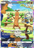 Card Keychain - Pokémon - Sudowoodo basic Reverse Holo