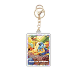 Card Keychain - Pokémon - Shinx basic full art, cozy/sleepy illustration