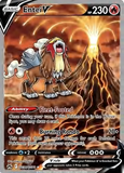 Card Keychain - Pokémon - Entei V Gallery rare GG36/GG70